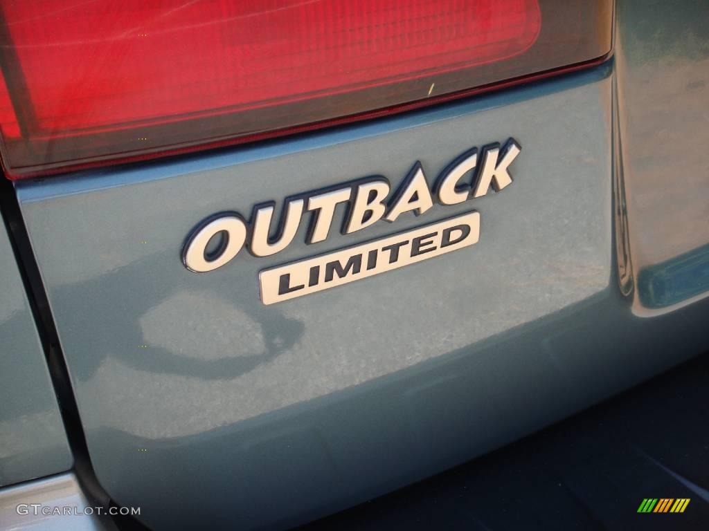 2002 Outback Limited Wagon - Wintergreen Metallic / Beige photo #6
