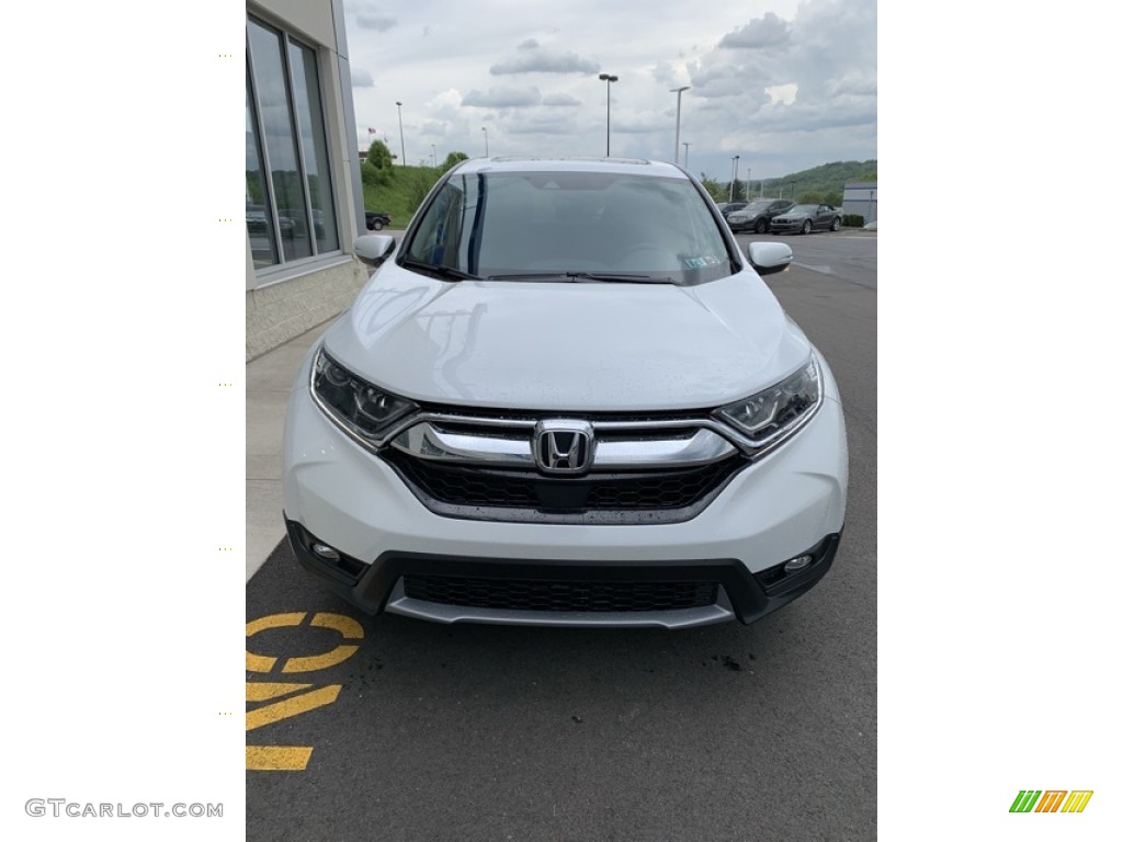 2019 CR-V EX AWD - Platinum White Pearl / Black photo #3