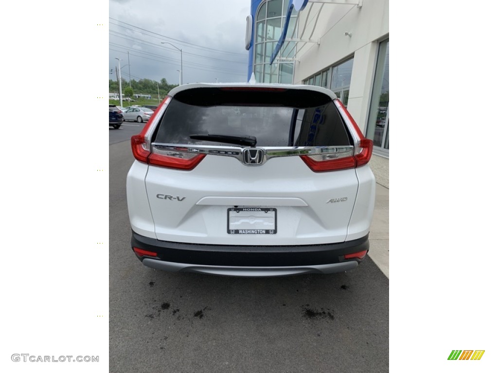 2019 CR-V EX AWD - Platinum White Pearl / Black photo #6