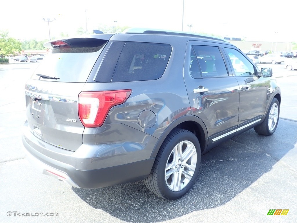 2016 Explorer Limited 4WD - Magnetic Metallic / Ebony Black photo #9