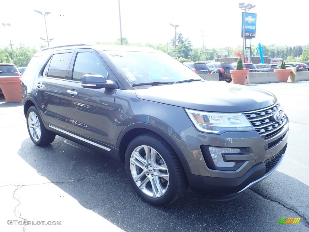 2016 Explorer Limited 4WD - Magnetic Metallic / Ebony Black photo #11