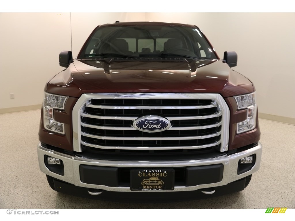 2017 F150 XLT SuperCrew 4x4 - Bronze Fire / Earth Gray photo #2