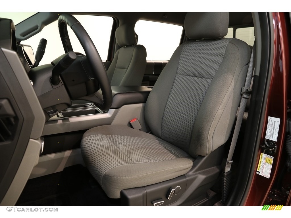 2017 F150 XLT SuperCrew 4x4 - Bronze Fire / Earth Gray photo #6