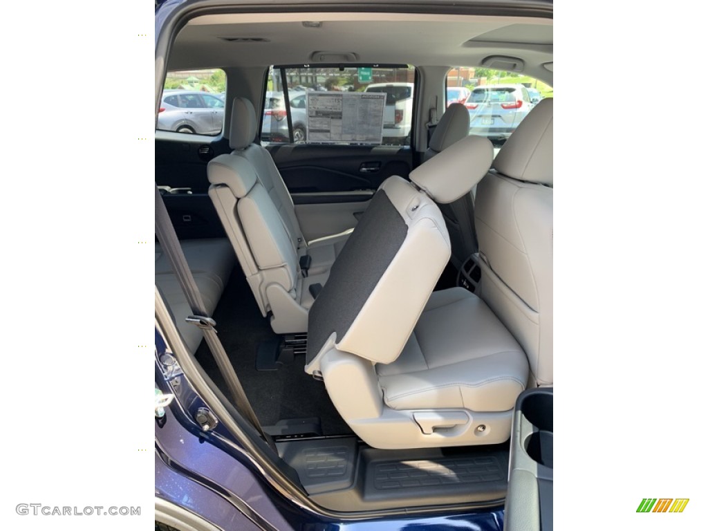 2019 Pilot EX-L AWD - Obsidian Blue Pearl / Gray photo #28