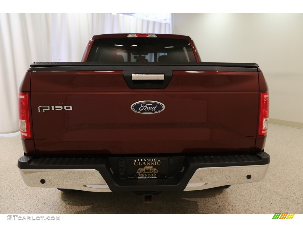 2017 F150 XLT SuperCrew 4x4 - Bronze Fire / Earth Gray photo #21
