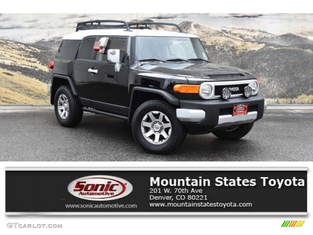2014 FJ Cruiser 4WD - Black / Dark Charcoal photo #1