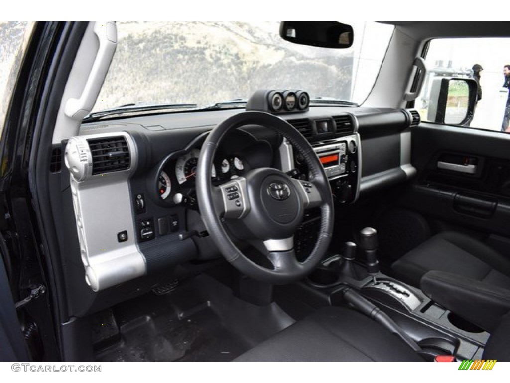 2014 FJ Cruiser 4WD - Black / Dark Charcoal photo #10