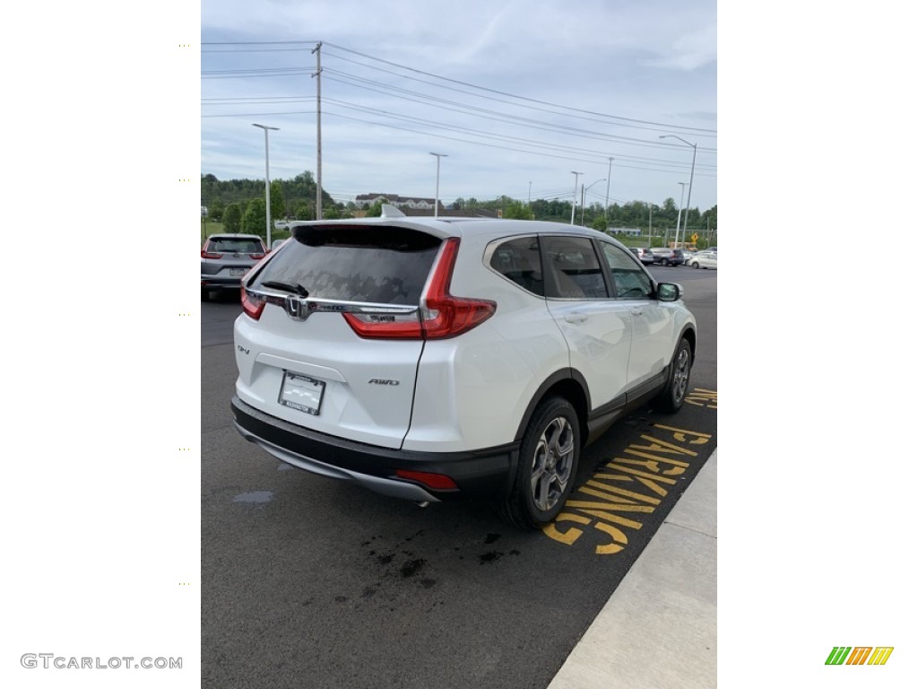 2019 CR-V EX-L AWD - Platinum White Pearl / Gray photo #5
