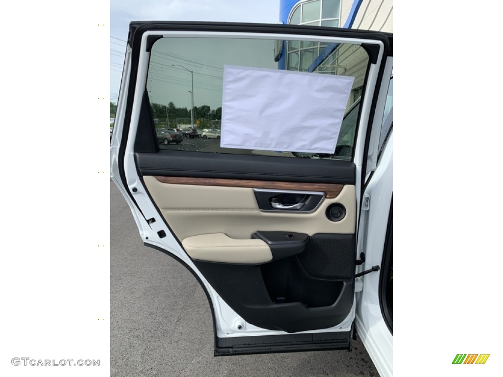 2019 CR-V EX-L AWD - Platinum White Pearl / Gray photo #16
