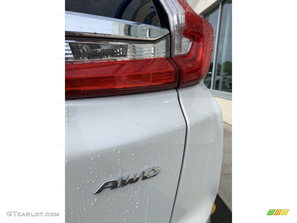 2019 CR-V EX-L AWD - Platinum White Pearl / Gray photo #23