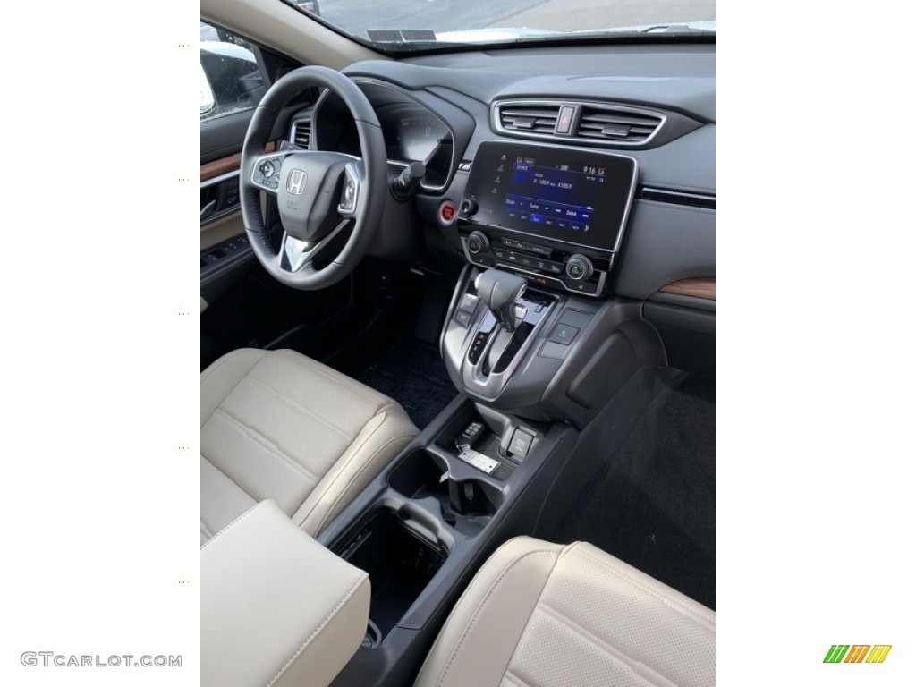 2019 CR-V EX-L AWD - Platinum White Pearl / Gray photo #29