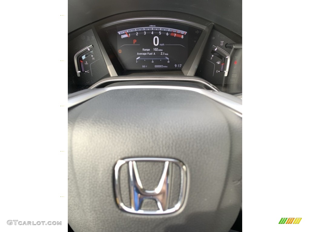 2019 CR-V EX-L AWD - Platinum White Pearl / Gray photo #32