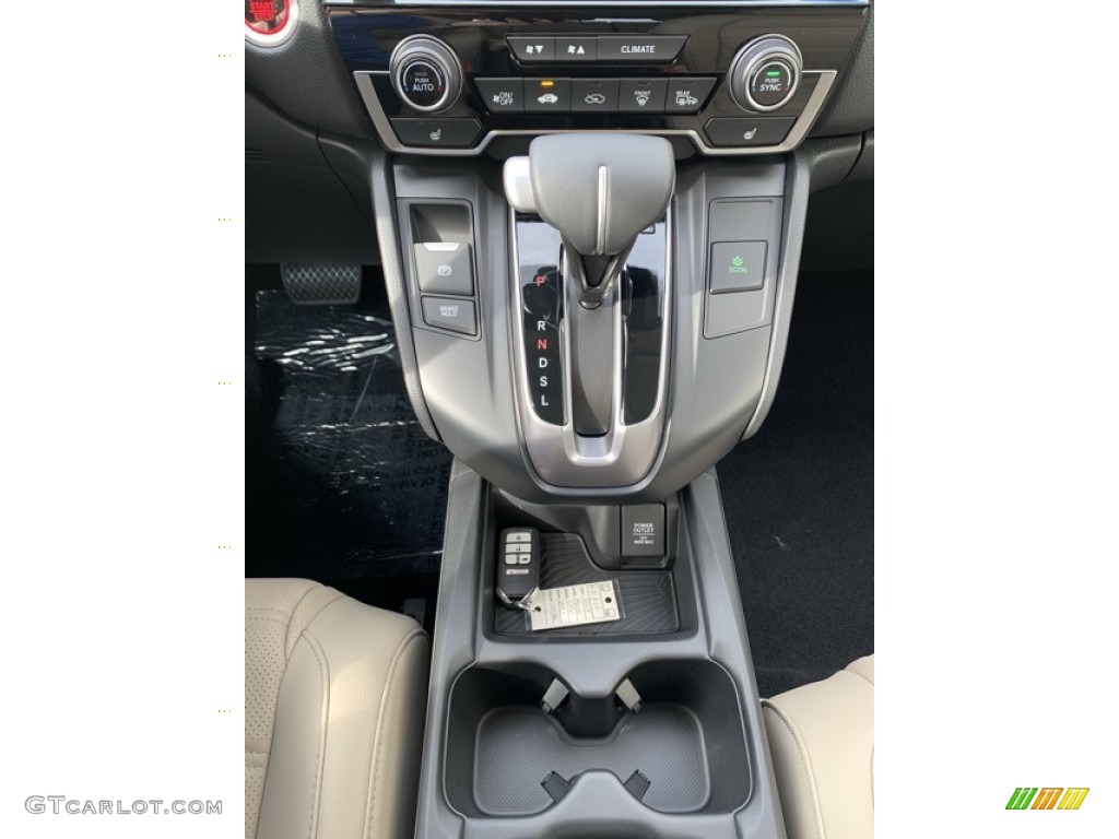 2019 CR-V EX-L AWD - Platinum White Pearl / Gray photo #35