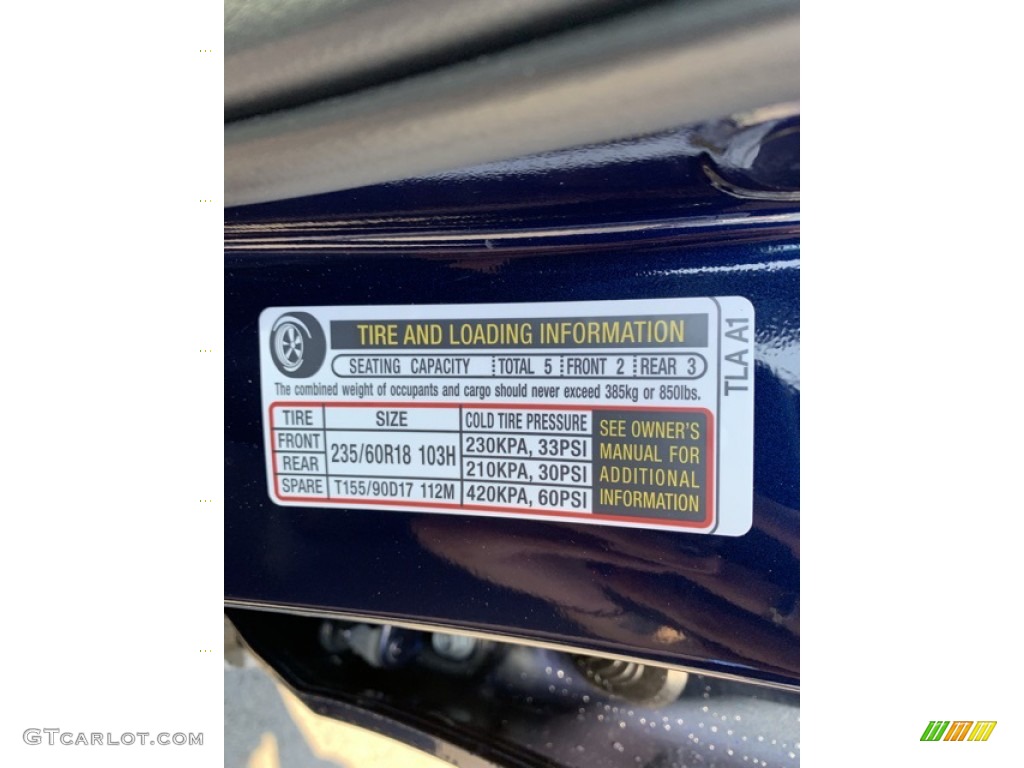 2019 CR-V EX AWD - Obsidian Blue Pearl / Gray photo #13