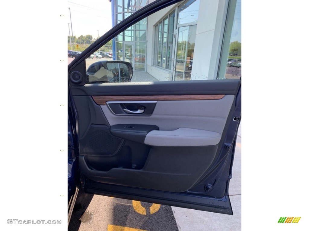 2019 CR-V EX AWD - Obsidian Blue Pearl / Gray photo #26