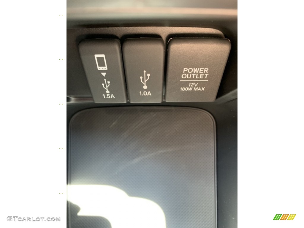 2019 CR-V EX AWD - Obsidian Blue Pearl / Gray photo #39