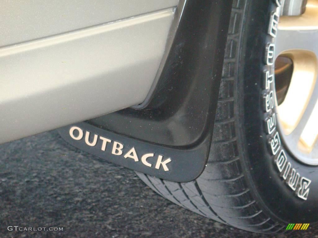 2002 Outback Limited Wagon - Wintergreen Metallic / Beige photo #33