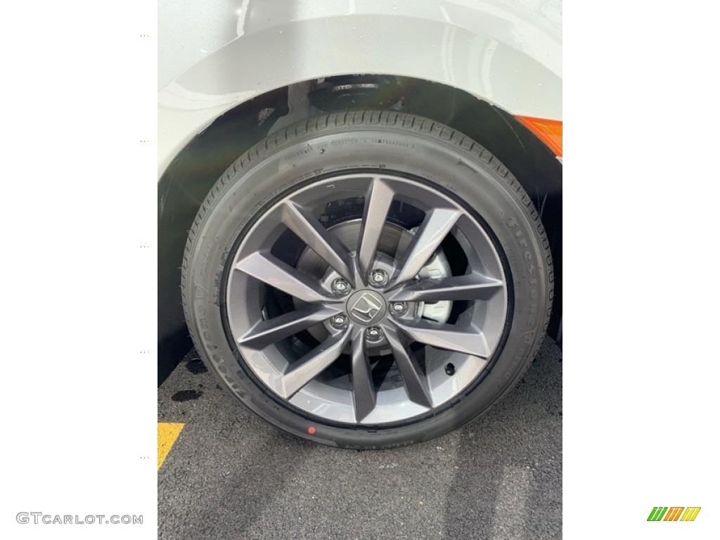 2019 Civic EX Sedan - Platinum White Pearl / Black photo #29