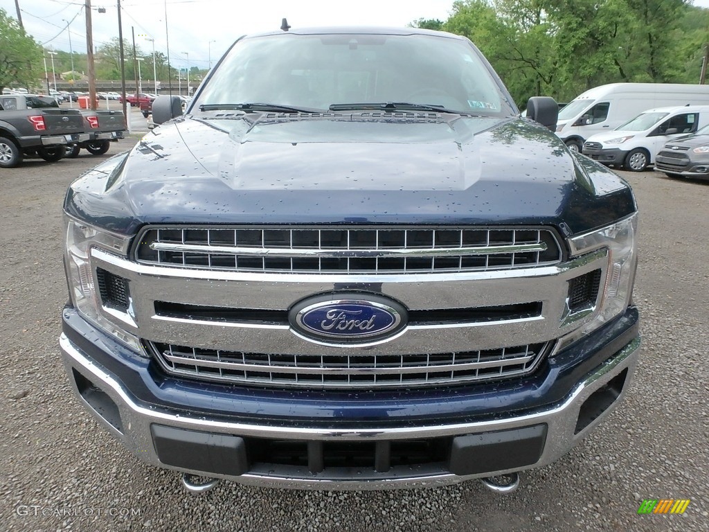 2019 F150 XLT SuperCrew 4x4 - Blue Jeans / Earth Gray photo #7