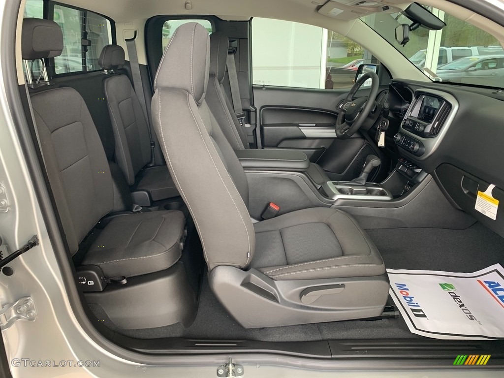 Jet Black Interior 2019 Chevrolet Colorado LT Extended Cab Photo #133313487