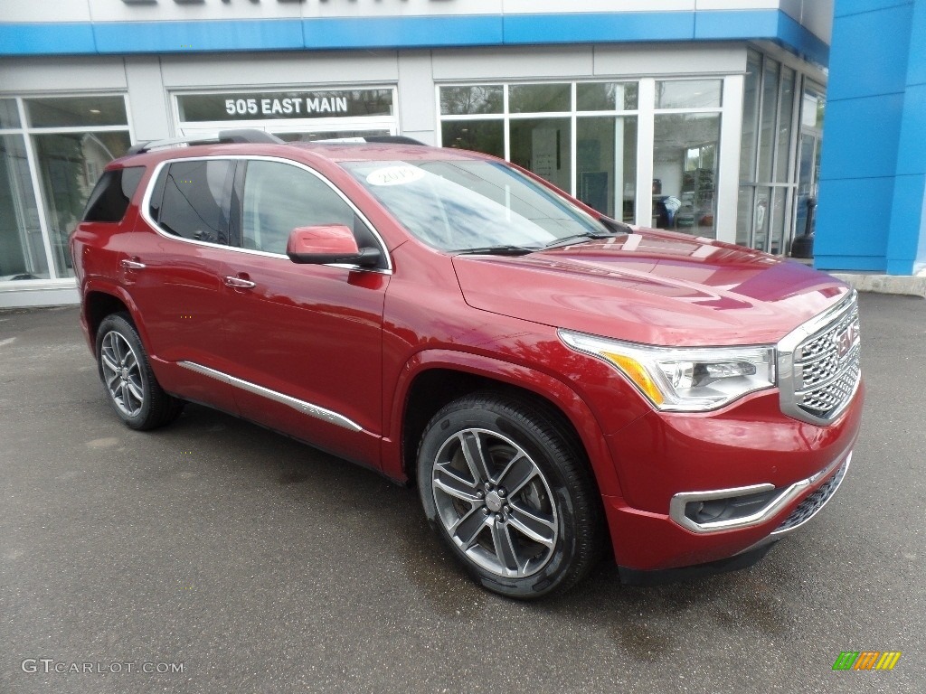 Red Quartz Tintcoat GMC Acadia