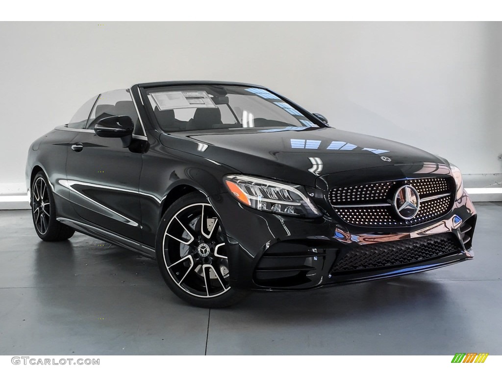 2019 C 300 Cabriolet - Black / Black photo #10