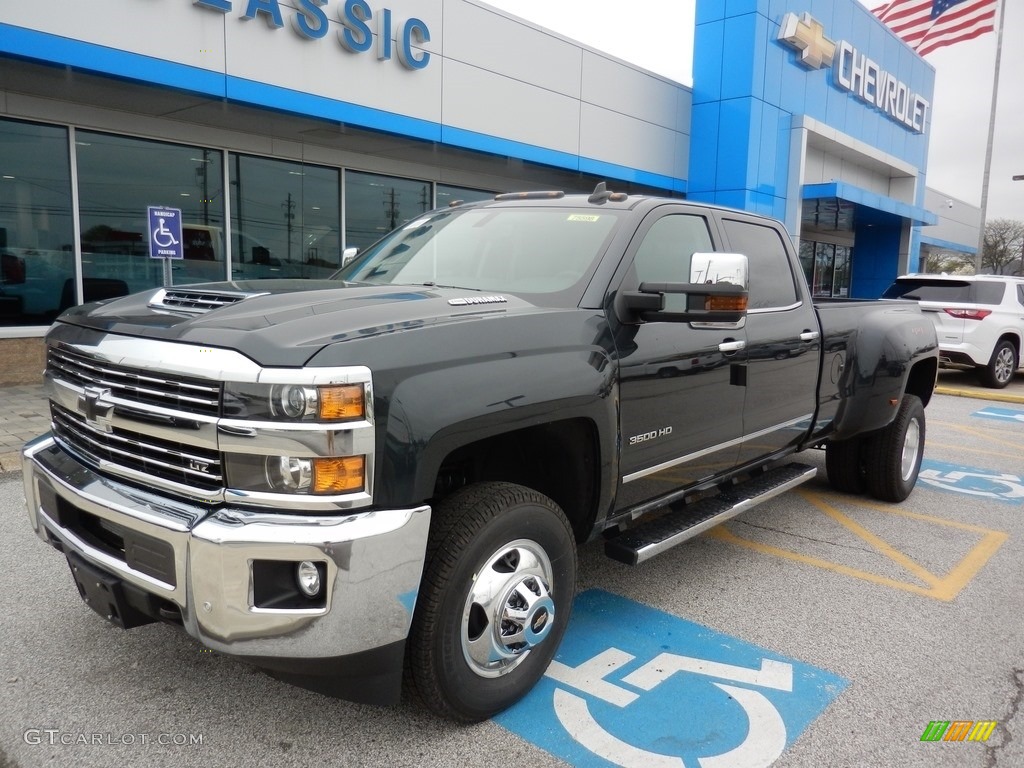 2019 Silverado 3500HD LTZ Crew Cab 4x4 - Black / Jet Black photo #1