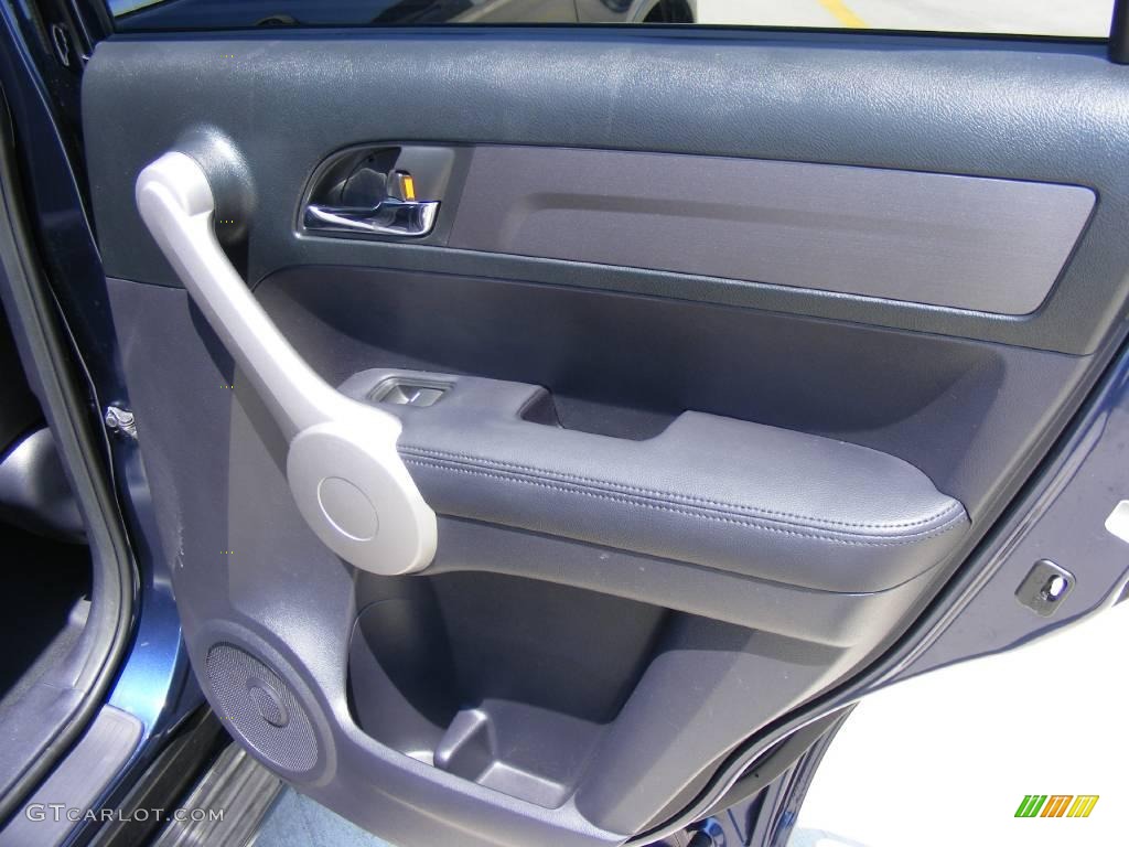2007 CR-V EX-L - Royal Blue Pearl / Black photo #22