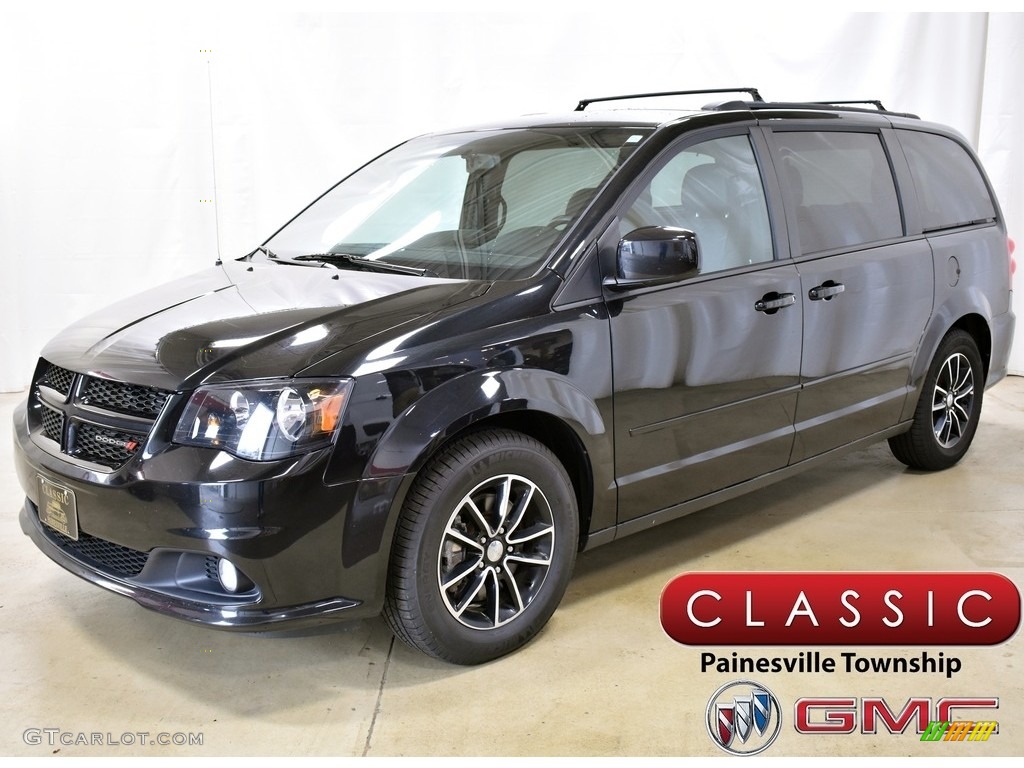 2017 Grand Caravan GT - Black Onyx / Black photo #1