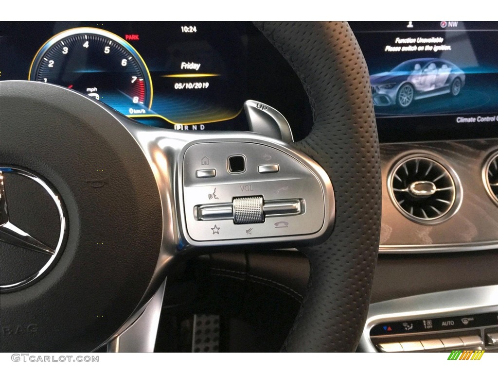 2019 Mercedes-Benz AMG GT 63 Macchiato Beige/Black Steering Wheel Photo #133318956