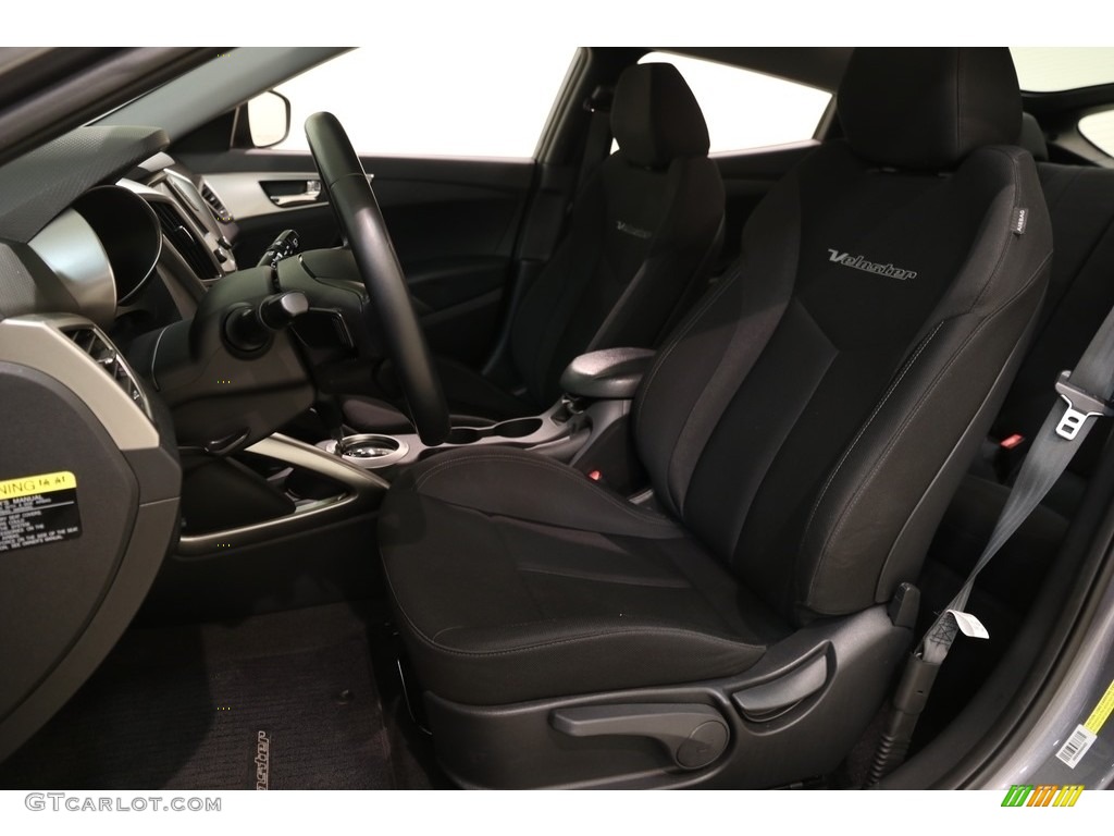 2017 Veloster Value Edition - Triathlon Gray / Black photo #5