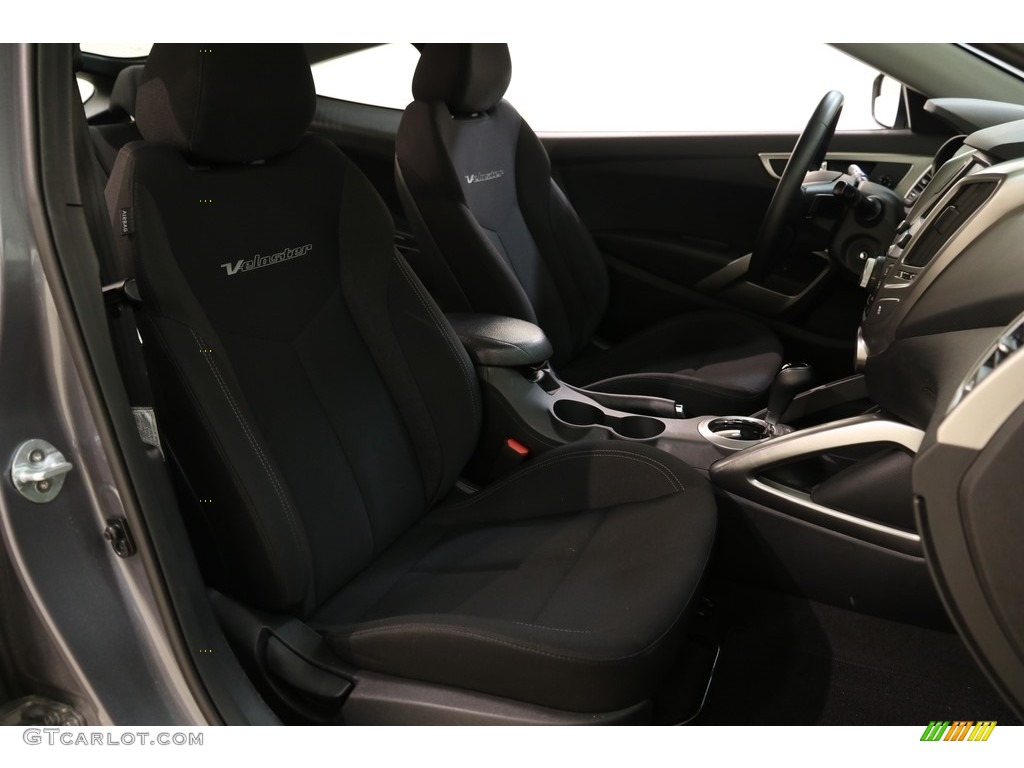 2017 Veloster Value Edition - Triathlon Gray / Black photo #10