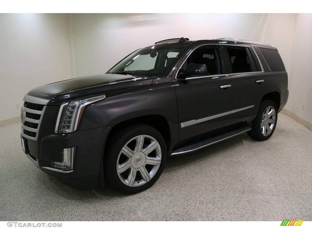 2015 Escalade Luxury 4WD - Dark Granite Metallic / Jet Black photo #3