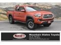 2017 Inferno Orange Toyota Tacoma TRD Off Road Double Cab 4x4  photo #1