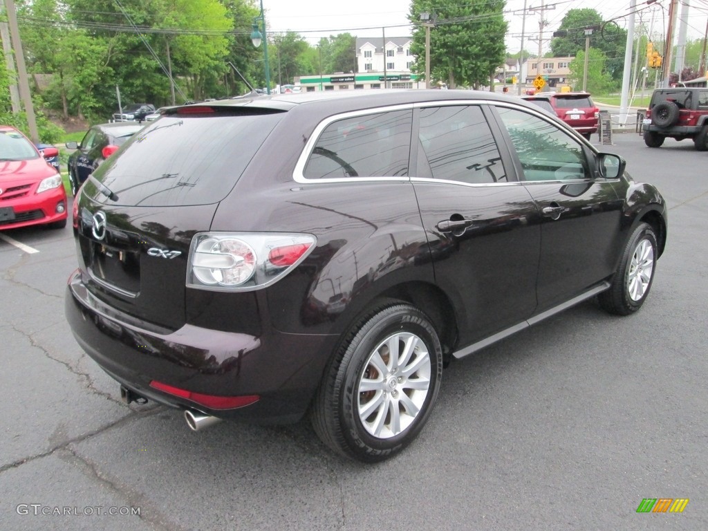2011 CX-7 i Sport - Black Cherry Mica / Sand photo #6