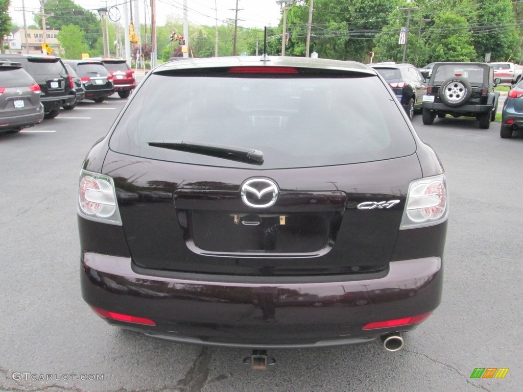 2011 CX-7 i Sport - Black Cherry Mica / Sand photo #7