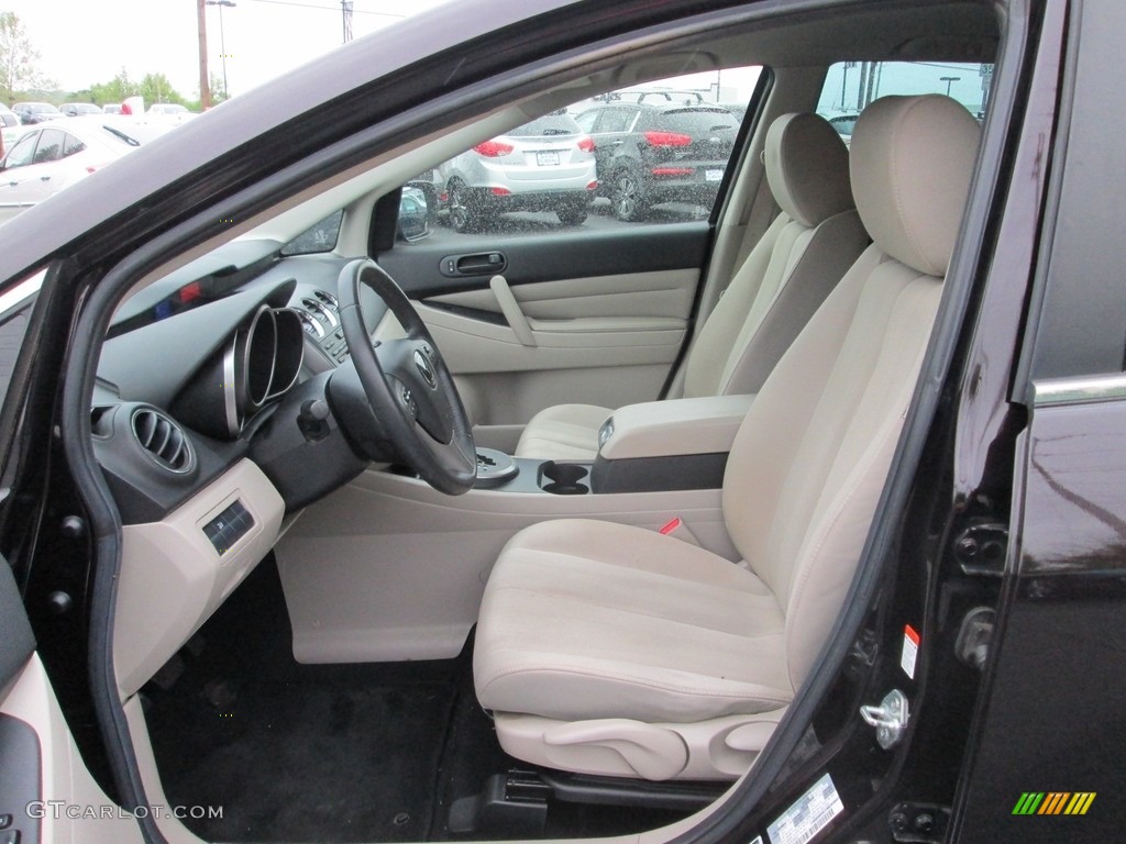 2011 CX-7 i Sport - Black Cherry Mica / Sand photo #13