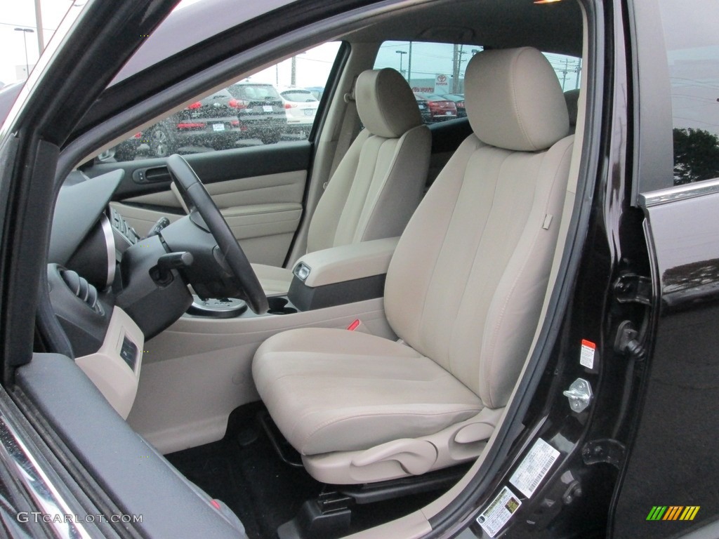 2011 CX-7 i Sport - Black Cherry Mica / Sand photo #16