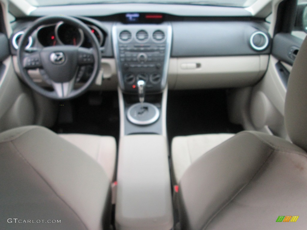 2011 CX-7 i Sport - Black Cherry Mica / Sand photo #24