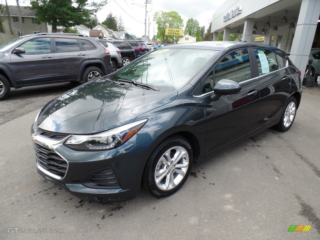 Graphite Metallic 2019 Chevrolet Cruze Diesel Hatchback Exterior Photo #133320822