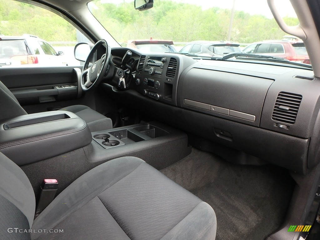 2008 Sierra 1500 SLE Extended Cab 4x4 - Onyx Black / Ebony photo #6