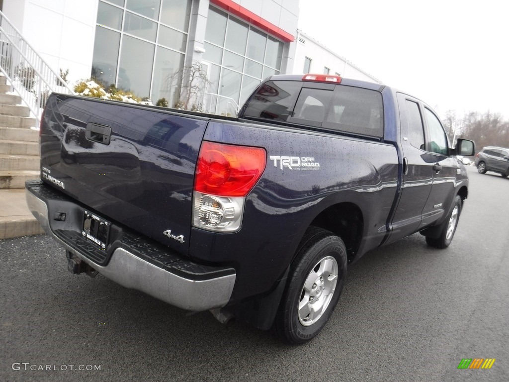2008 Tundra SR5 TRD Double Cab 4x4 - Nautical Blue Metallic / Graphite Gray photo #10