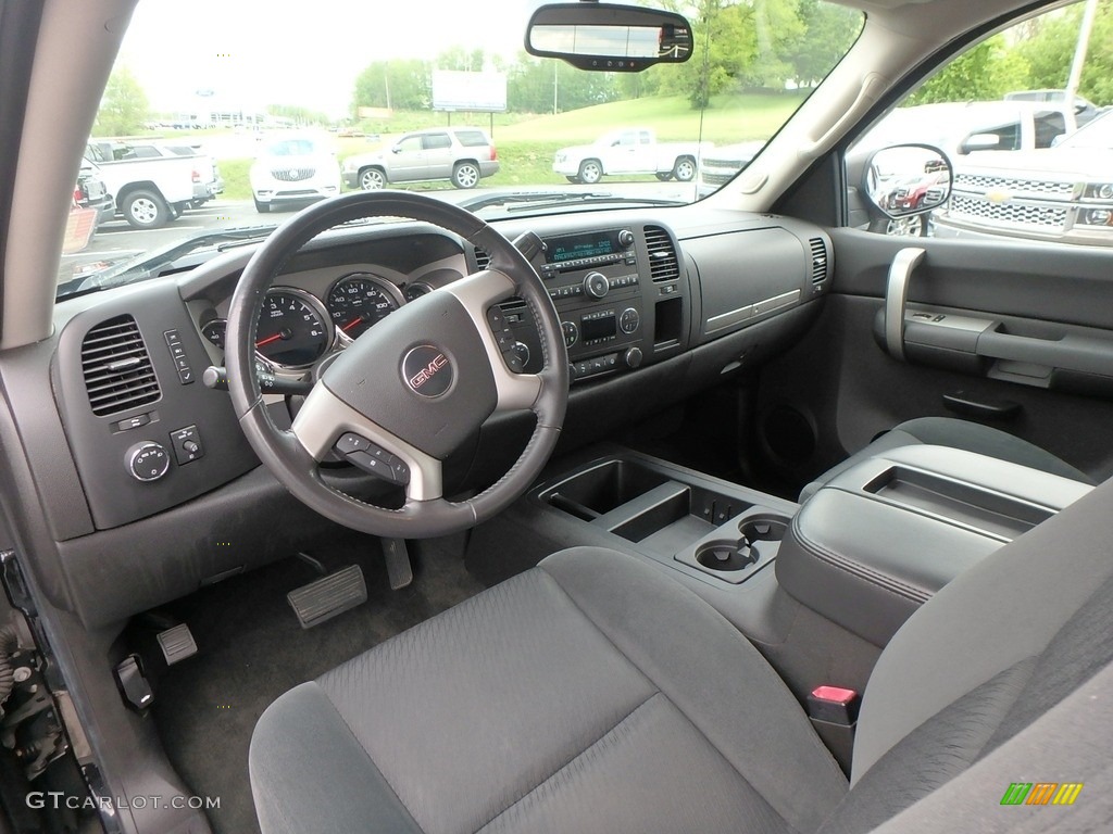 2008 Sierra 1500 SLE Extended Cab 4x4 - Onyx Black / Ebony photo #19