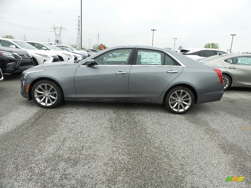 2019 CTS Luxury AWD - Satin Steel Metallic / Very Light Cashmere photo #2