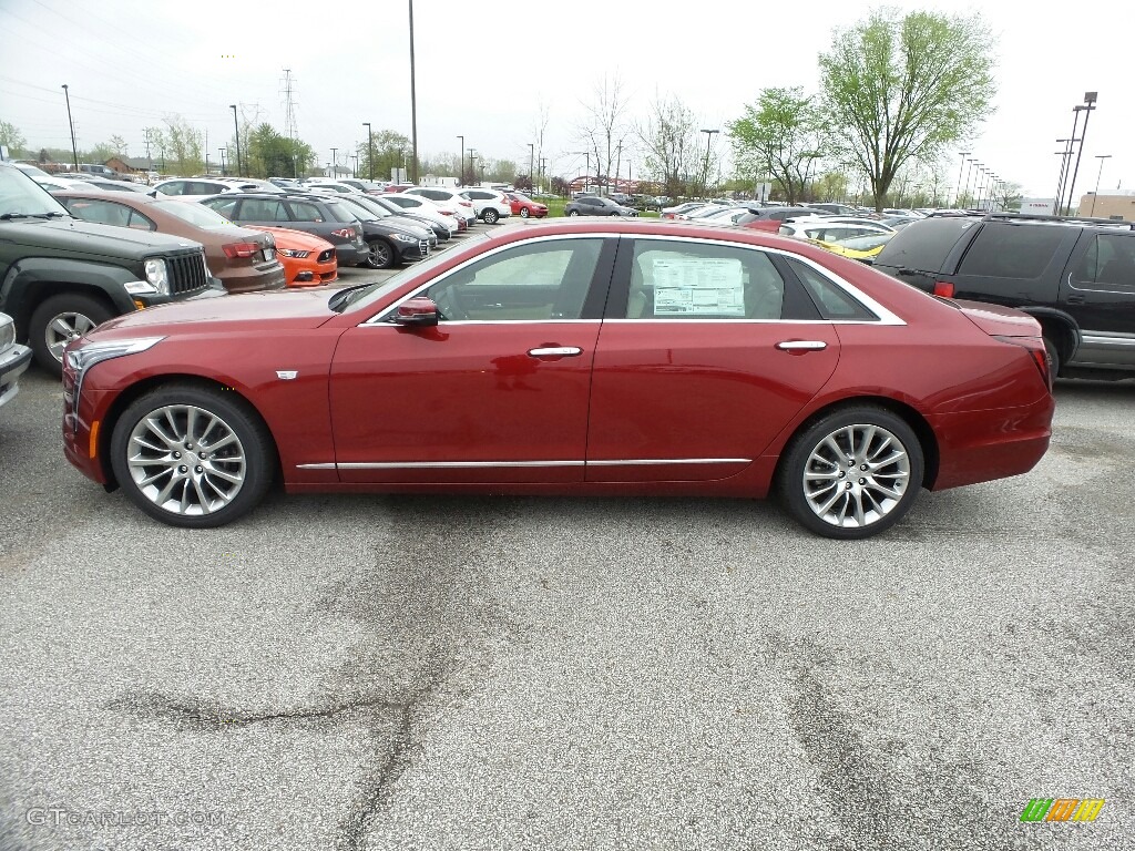 Red Horizon Tintcoat 2019 Cadillac CT6 Luxury AWD Exterior Photo #133321866