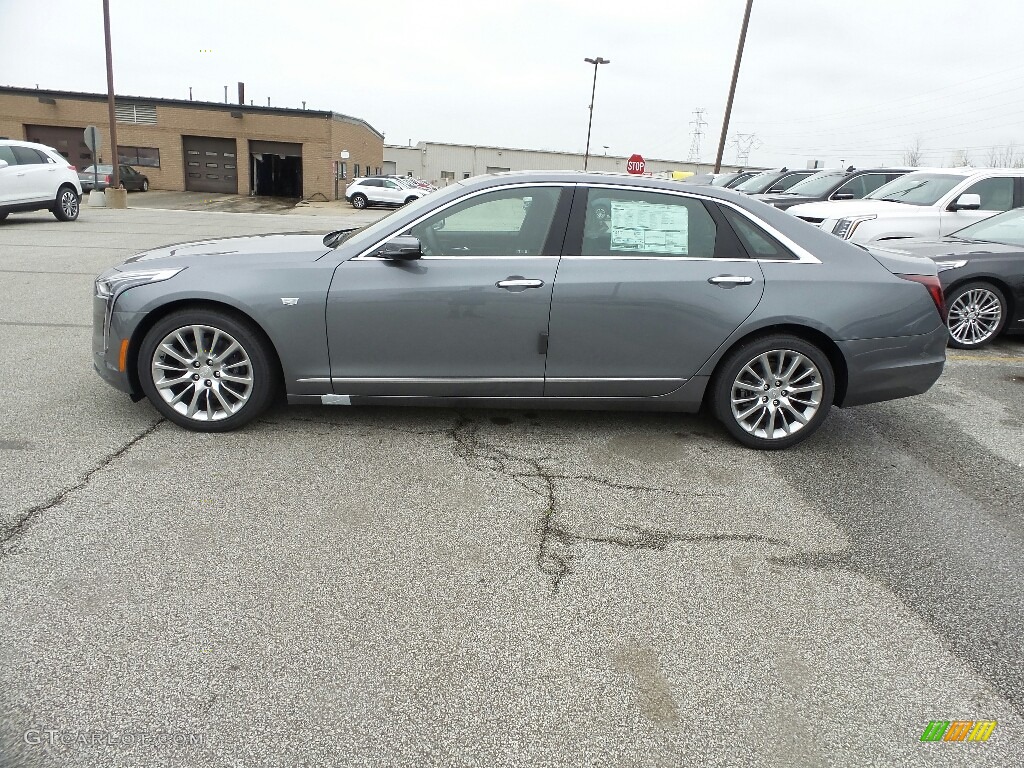 Satin Steel Metallic 2019 Cadillac CT6 Luxury AWD Exterior Photo #133321986