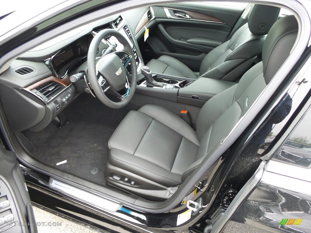 Jet Black Interior 2019 Cadillac CTS Premium Luxury AWD Photo #133322193