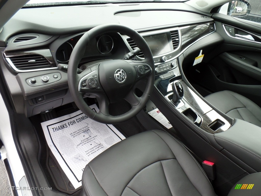 Ebony Interior 2019 Buick LaCrosse Essence AWD Photo #133322406