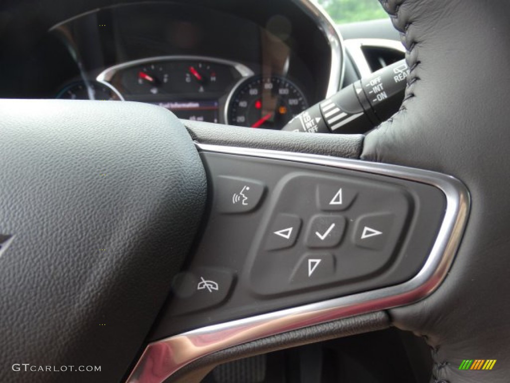 2019 Chevrolet Equinox LT Jet Black Steering Wheel Photo #133324026