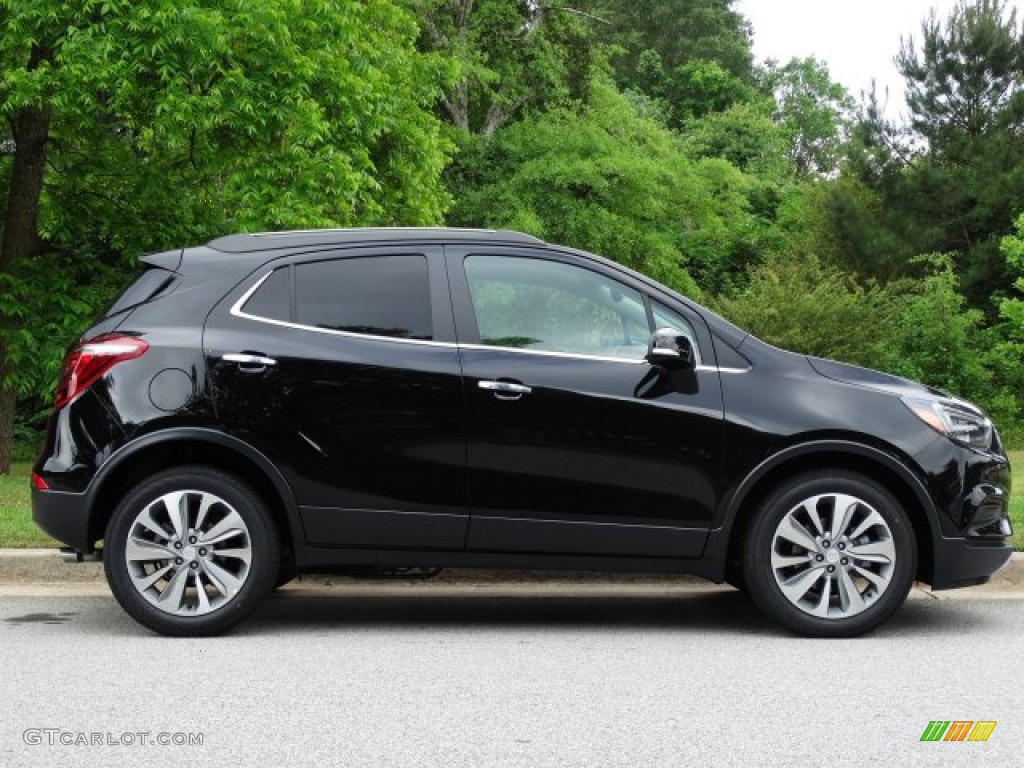 Ebony Twilight Metallic 2019 Buick Encore Preferred Exterior Photo #133324641
